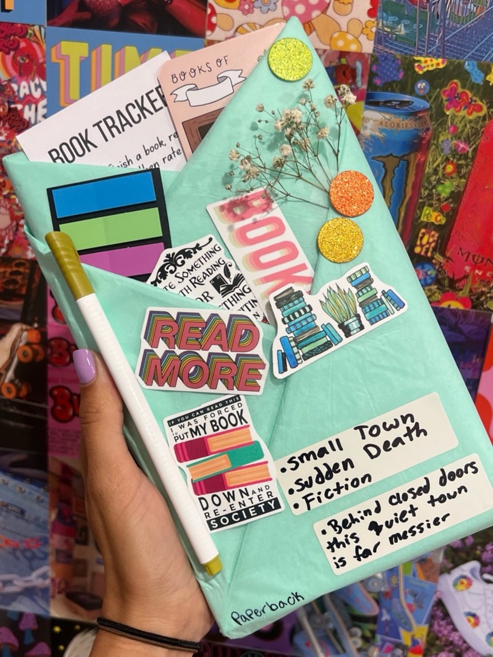 Blind date with a book: genre: mystery